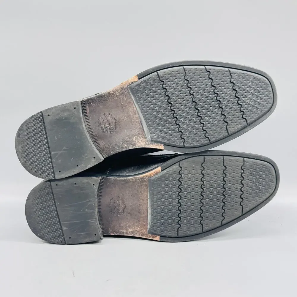 Cole Haan Shoes Mens 11 Black Leather Grand OS Derby Oxford Lace Up Dress Casual